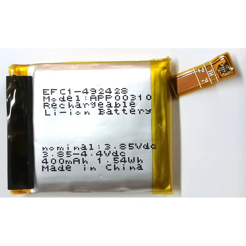 Nouvelle batterie de remplacement originale pour montre intelligente APACK APP00310 A2801 pour Fossil Gen 6 EFC1-492428 3.85V 400mAh 1ICP5/24/28