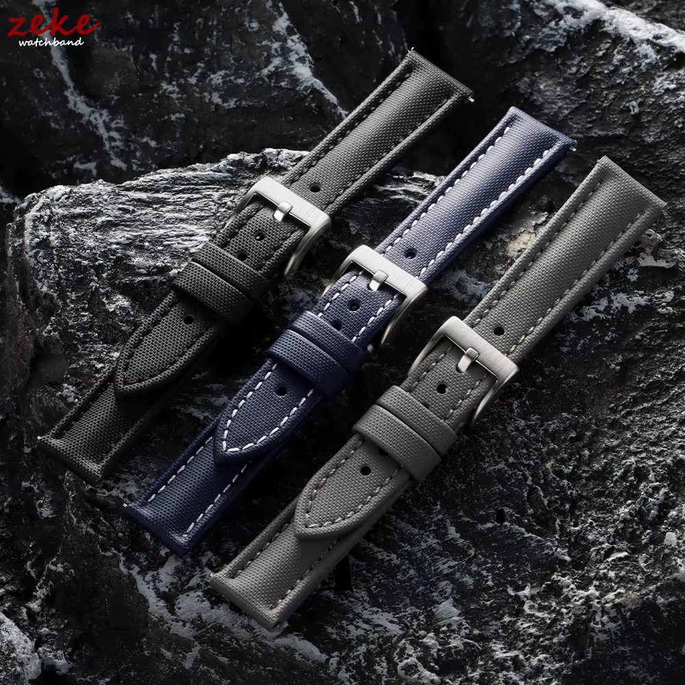 Bracelet de montre en tissu voile pour toile de Nylon Blancpain 18mm 19mm 20mm 21mm 22mm