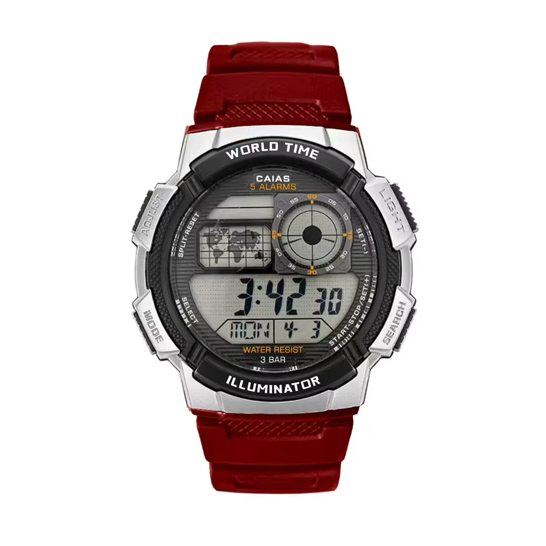 Montre G-SHOSU 2100, montre numérique de sport pour homme
