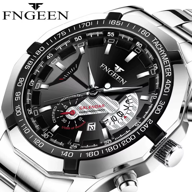2024 Top marque montre de luxe mode décontracté militaire Quartz sport montre-bracelet entièrement en acier étanche hommes horloge Relogio Masculino