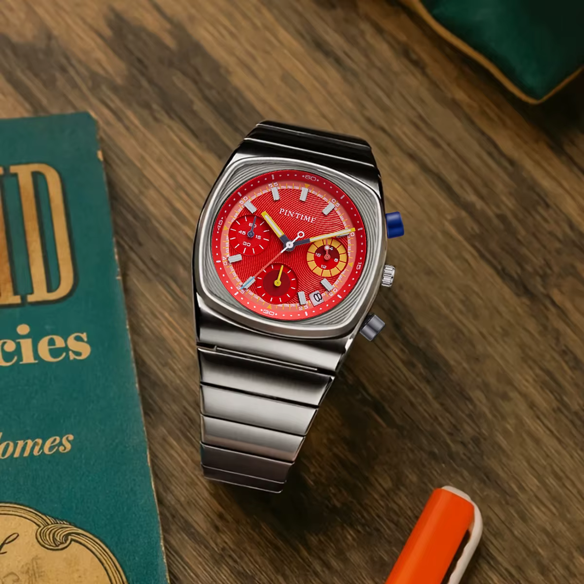 Montre carrée pour hommes