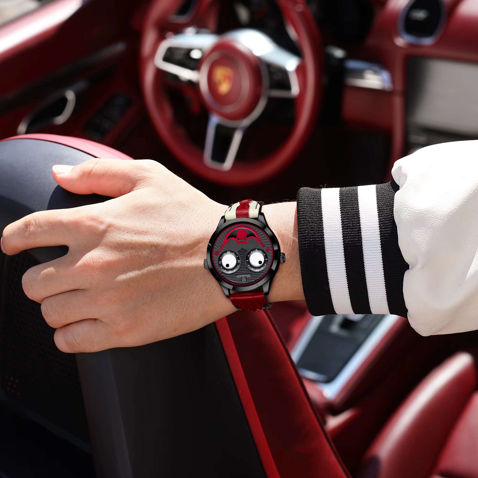 Montre POEDAGAR unique et originale pour homme