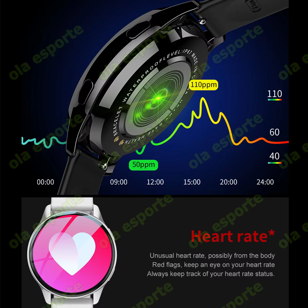 Montre connectée pour femme
