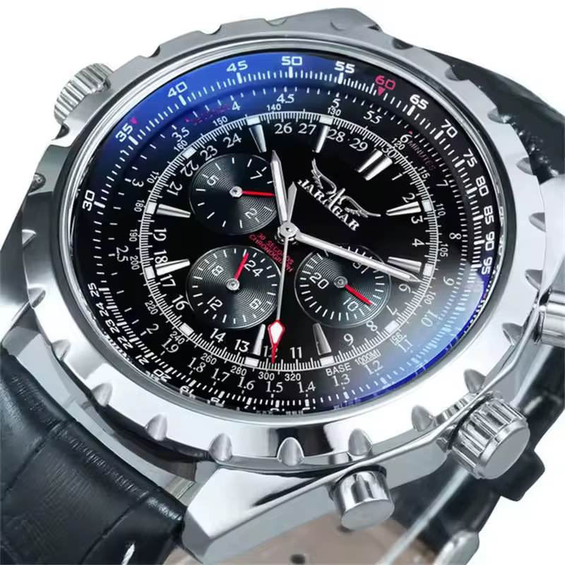 JARAGAR 212 nouvelle montre mécanique automatique pour hommes mode affaires luxe calendrier semaine