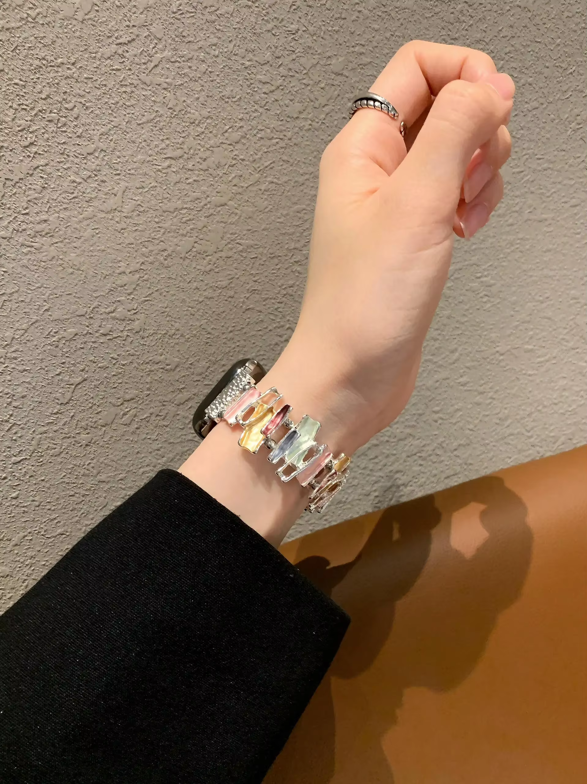 Bracelet élastique pour Apple Watch Series Ultra 11/10/9/8/7/6/5/4/3/2/1 SE 40mm 41mm 42mm 44mm 45mm 46mm 49mm
