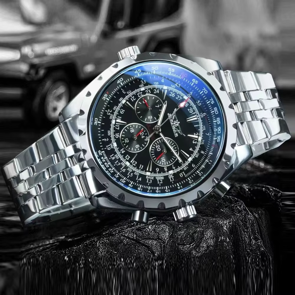 JARAGAR montre mécanique pour hommes