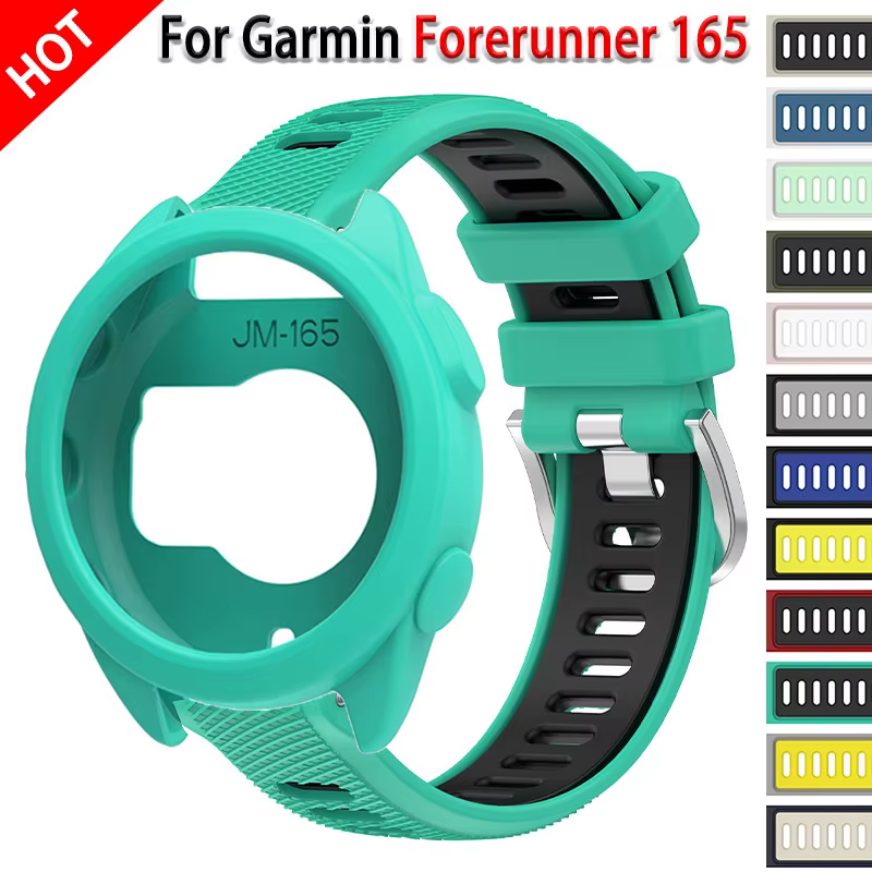 Étui de protection + bracelet pour Garmin Forerunner 165