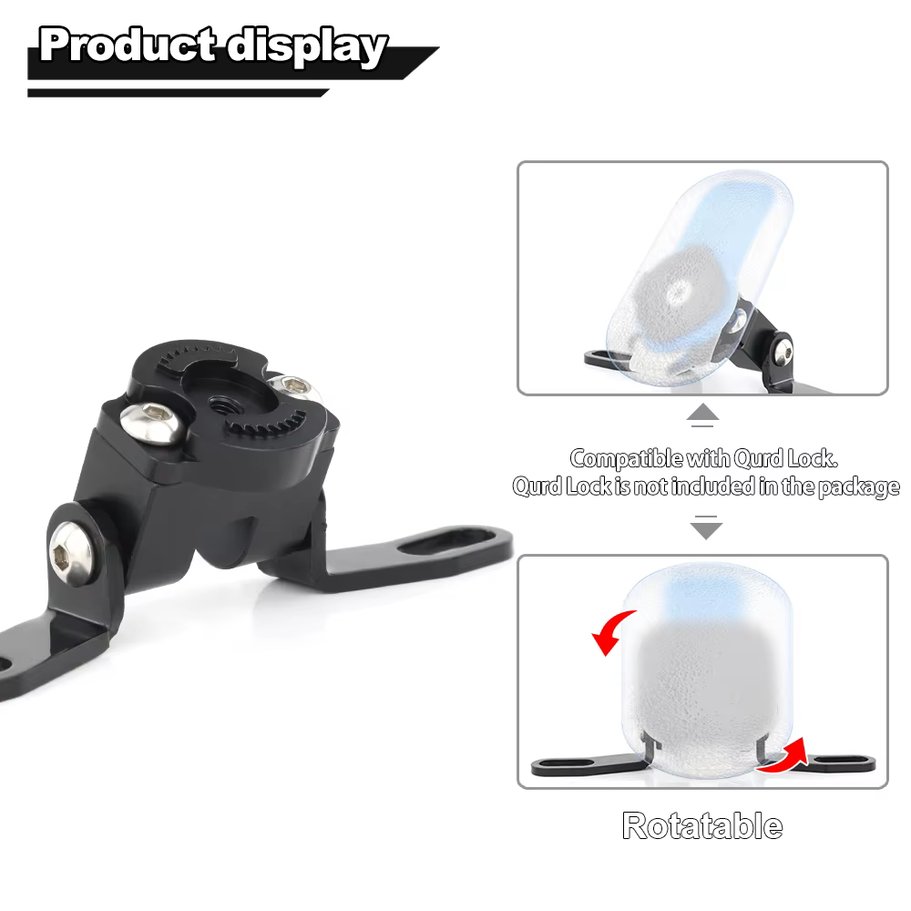 Pince de guidon GPS pour moto