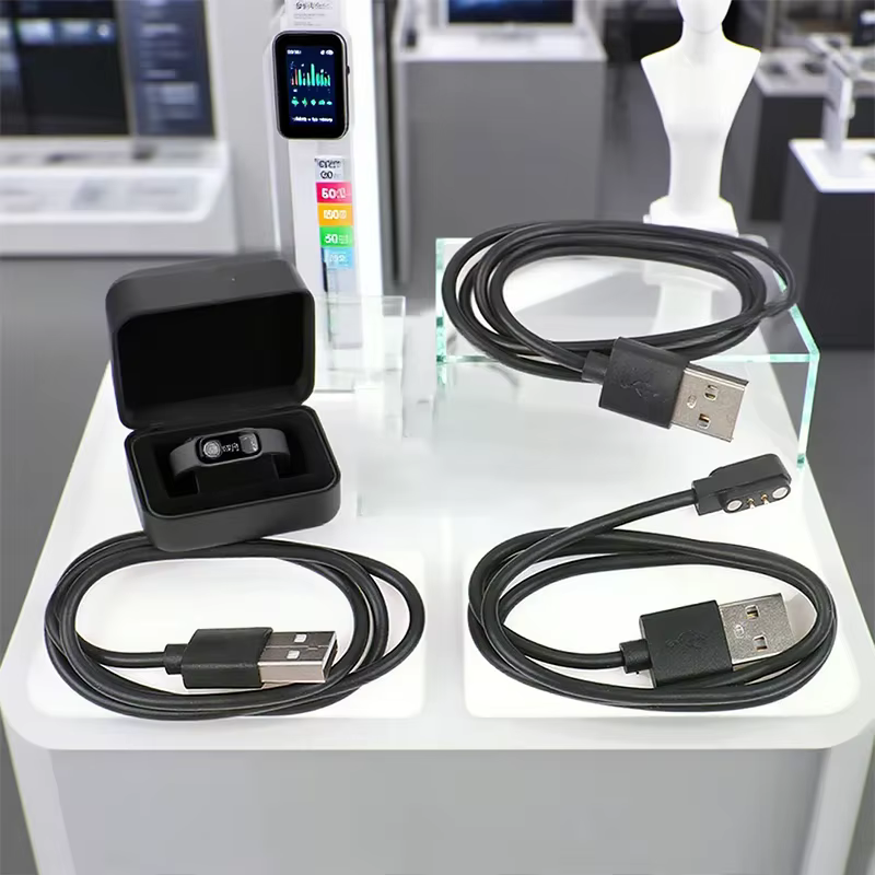 Cordon de chargeur de montre intelligente universel câble de charge magnétique 2 broches 4