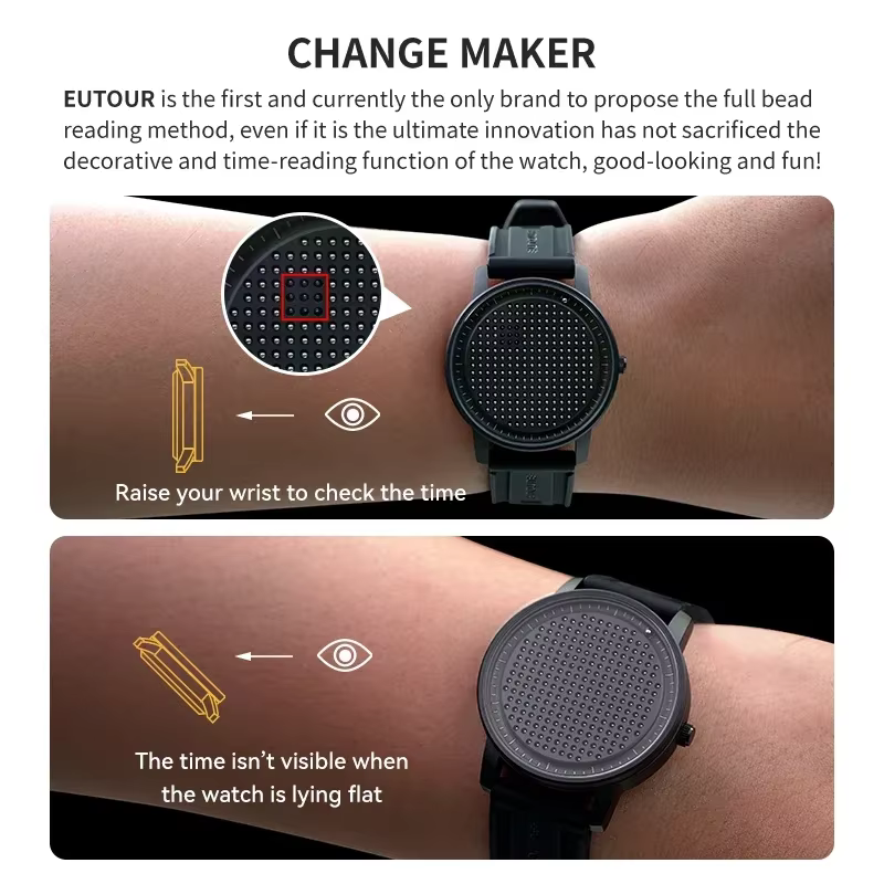 EUTOUR 2025 Nouvelle montre à quartz magnétique tendance décontractée