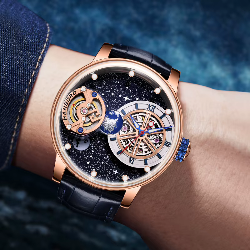 HANBORO – montre automatique pour hommes