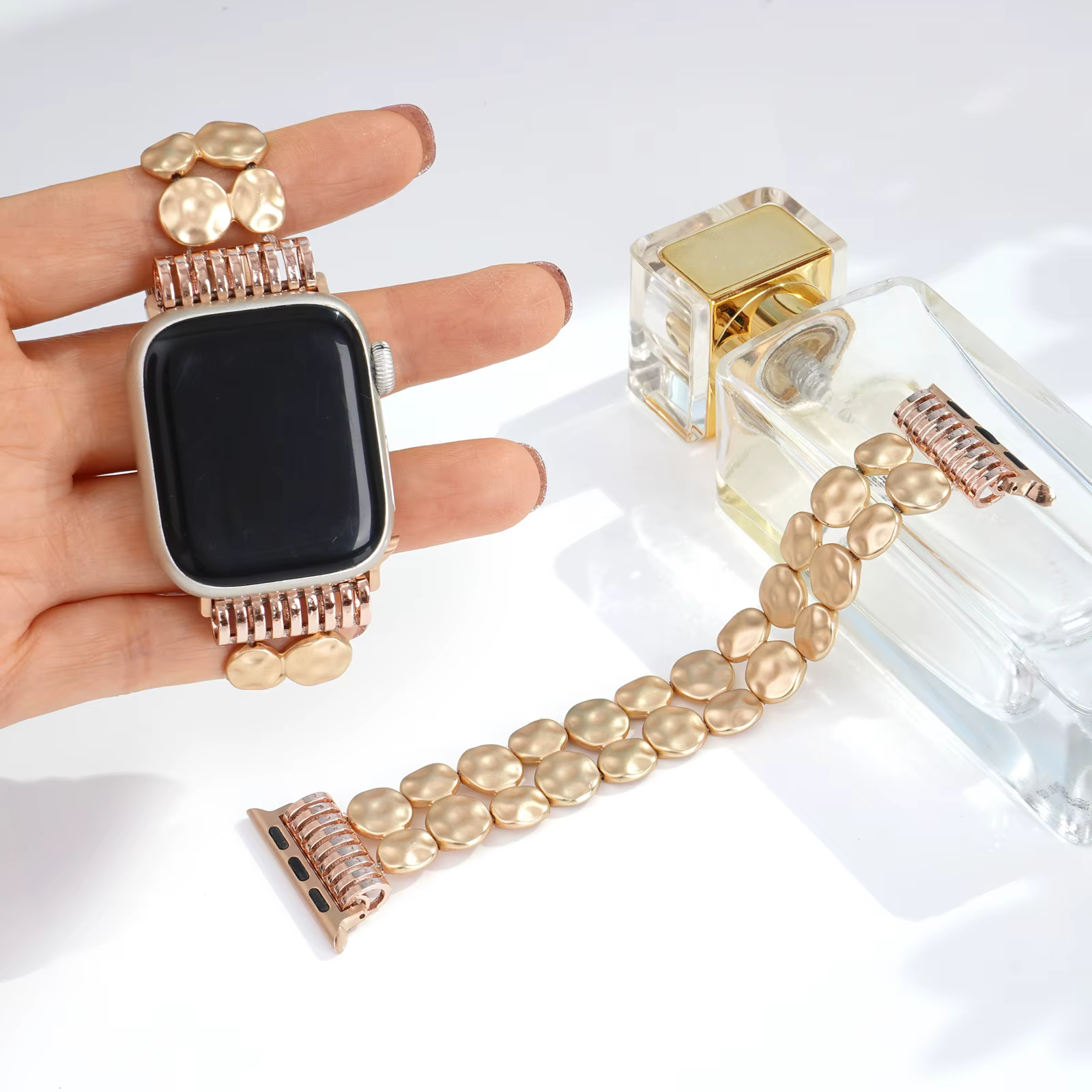Bracelet de montre en alliage pour femmes