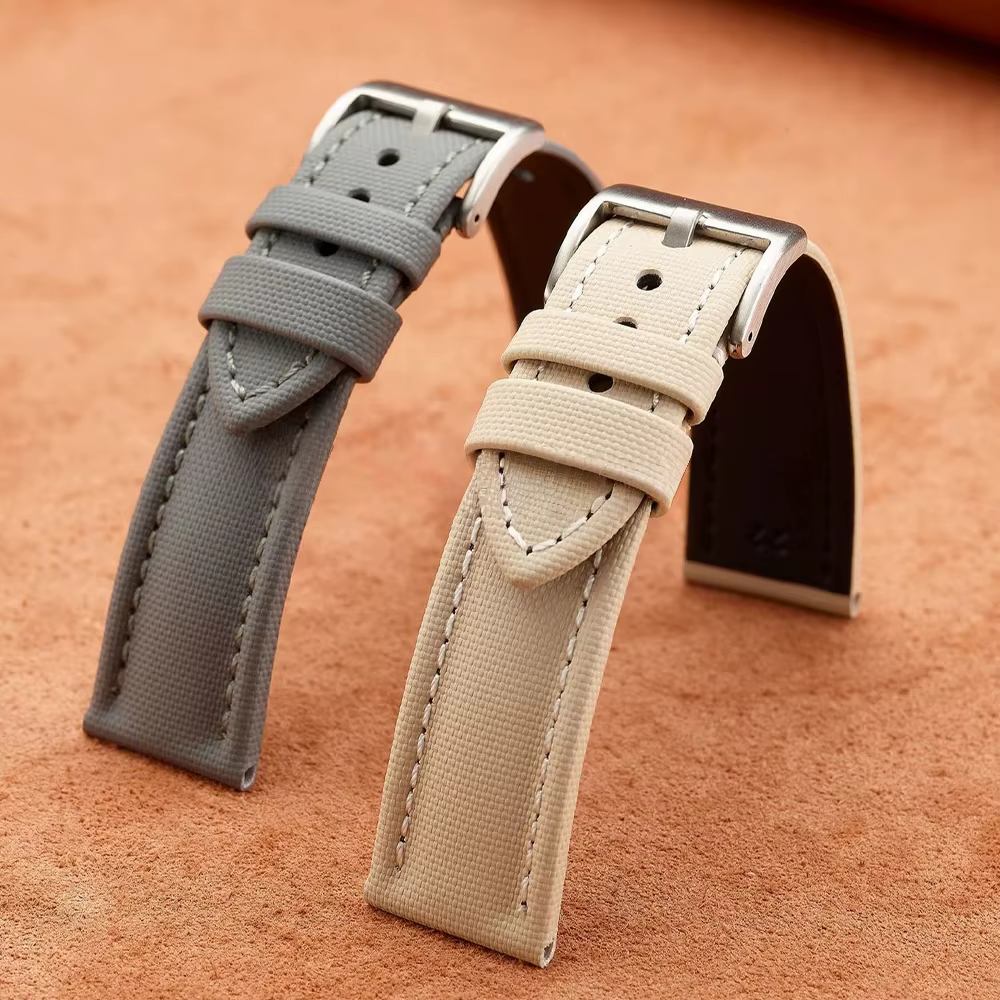 Bracelet de montre en toile de voile premium pour montres Blancpain
