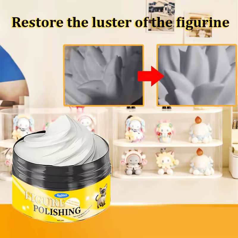 Composé de polissage pour figurines et montres – Restaure rapidement la brillance