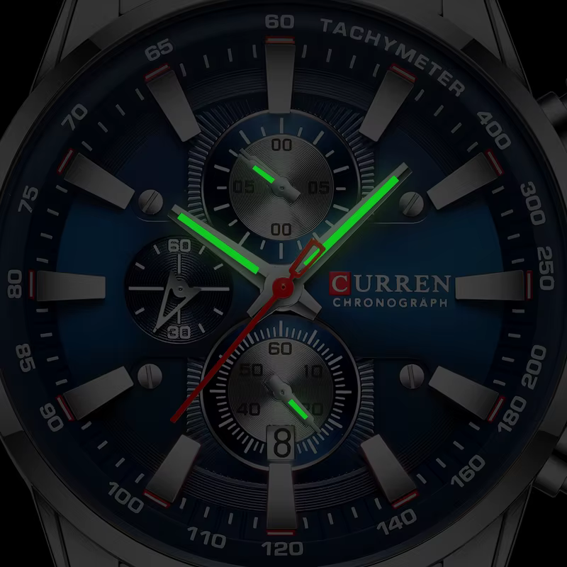 Istro REN-Montre à Quartz Étanche pour Homme