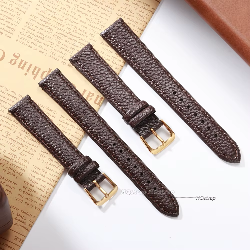 Bracelet de montre en cuir PU 12mm 14mm 16mm 18mm 20mm 22mm