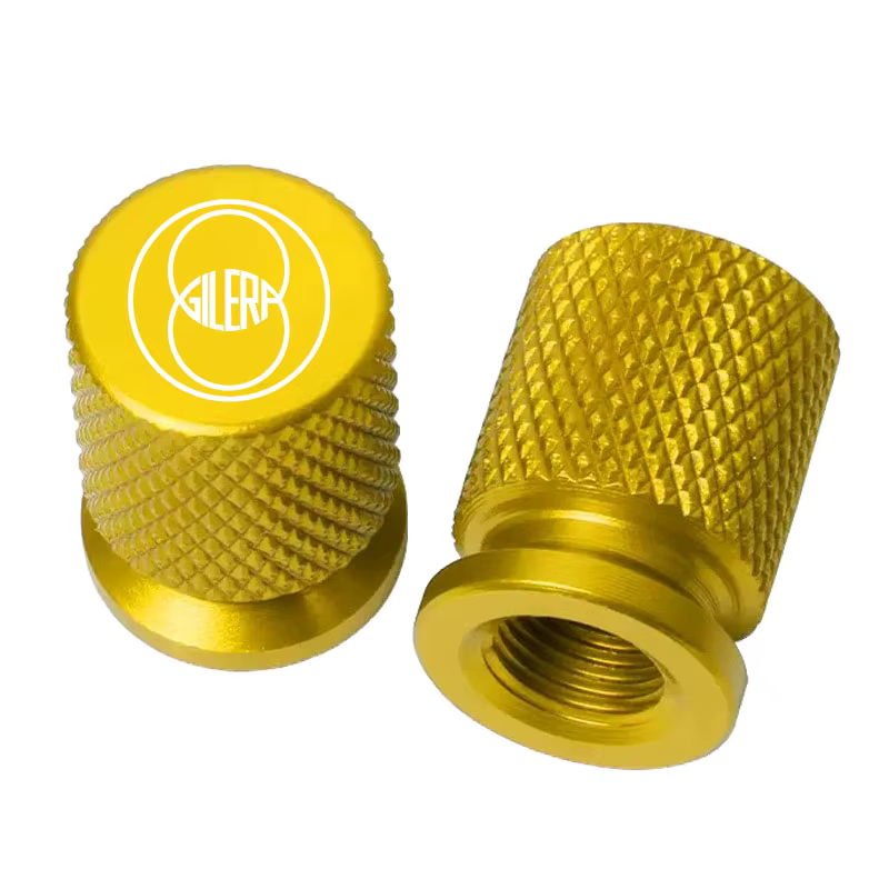 Capuchons de valve de pneu, accessoires de moto, 2 pièces, pour Gilera GP800 Fuoco Nexus 500 Runner 50 125 200