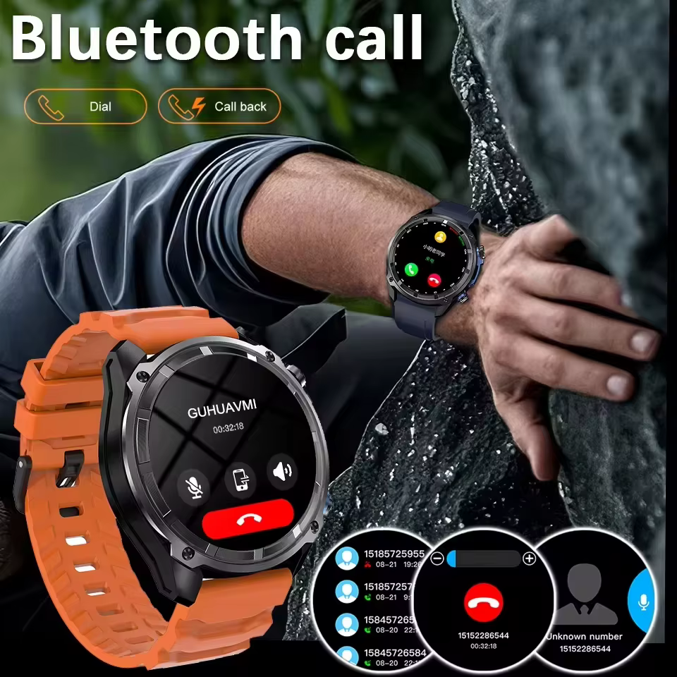 2025 extérieur GPS montre nouveau 1000mAh batterie t-rex 3 militaire