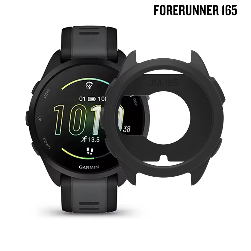 Étui de montre pour montre intelligente Garmin Forerunner 165