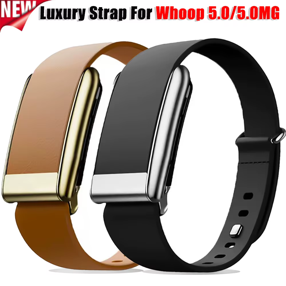Bracelet en cuir souple pour Whoop 5.0/Whoop 5.0 MG