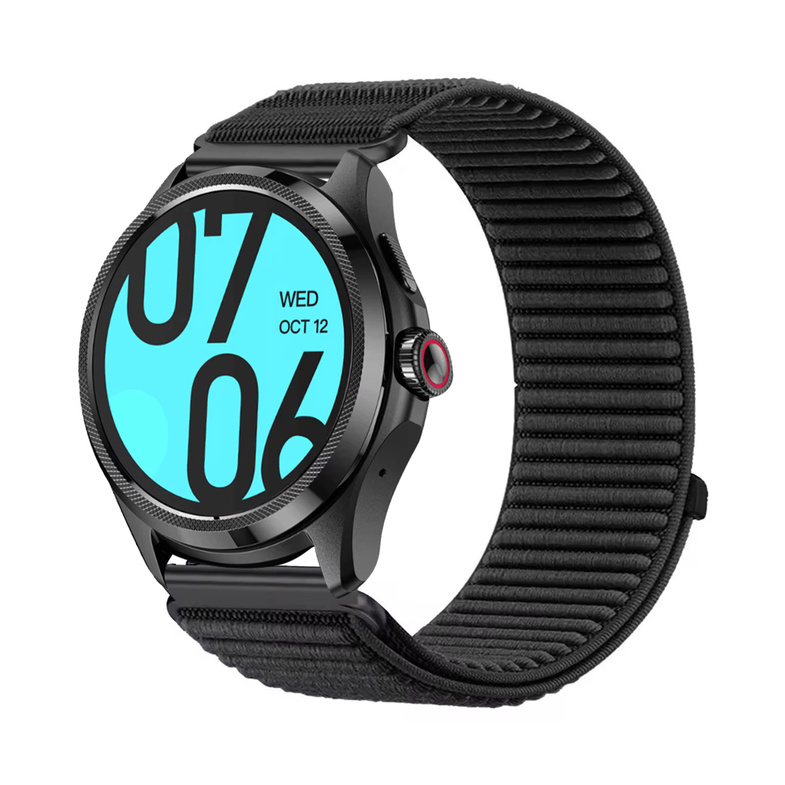 Bandes en nylon pour TicWatch Pro 5, bracelet élastique en nylon velcro souple