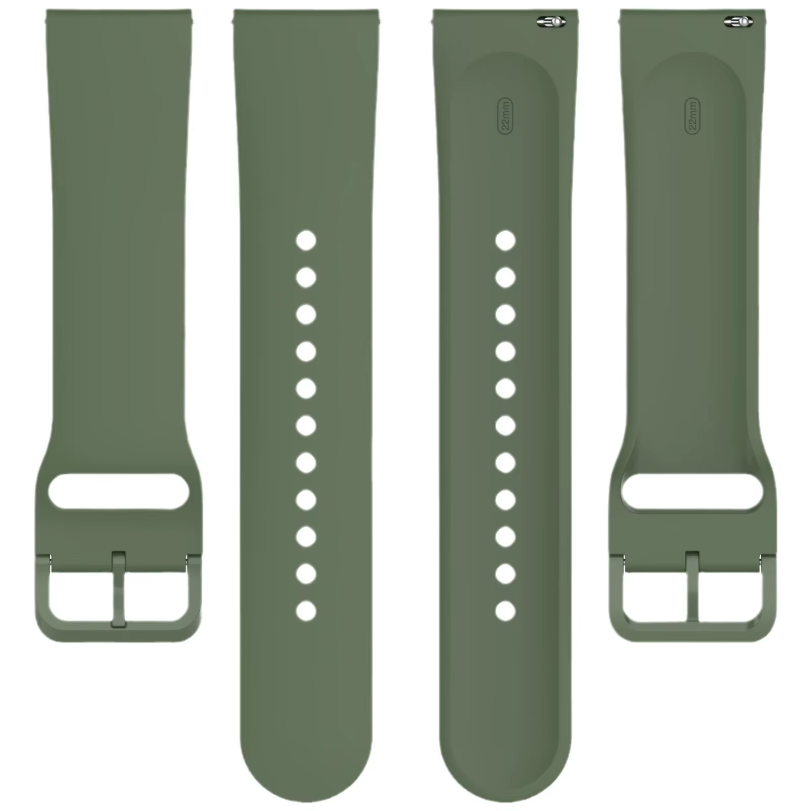 Bracelet en Silicone 22mm pour montre Redmi 5 Active/5 Lite