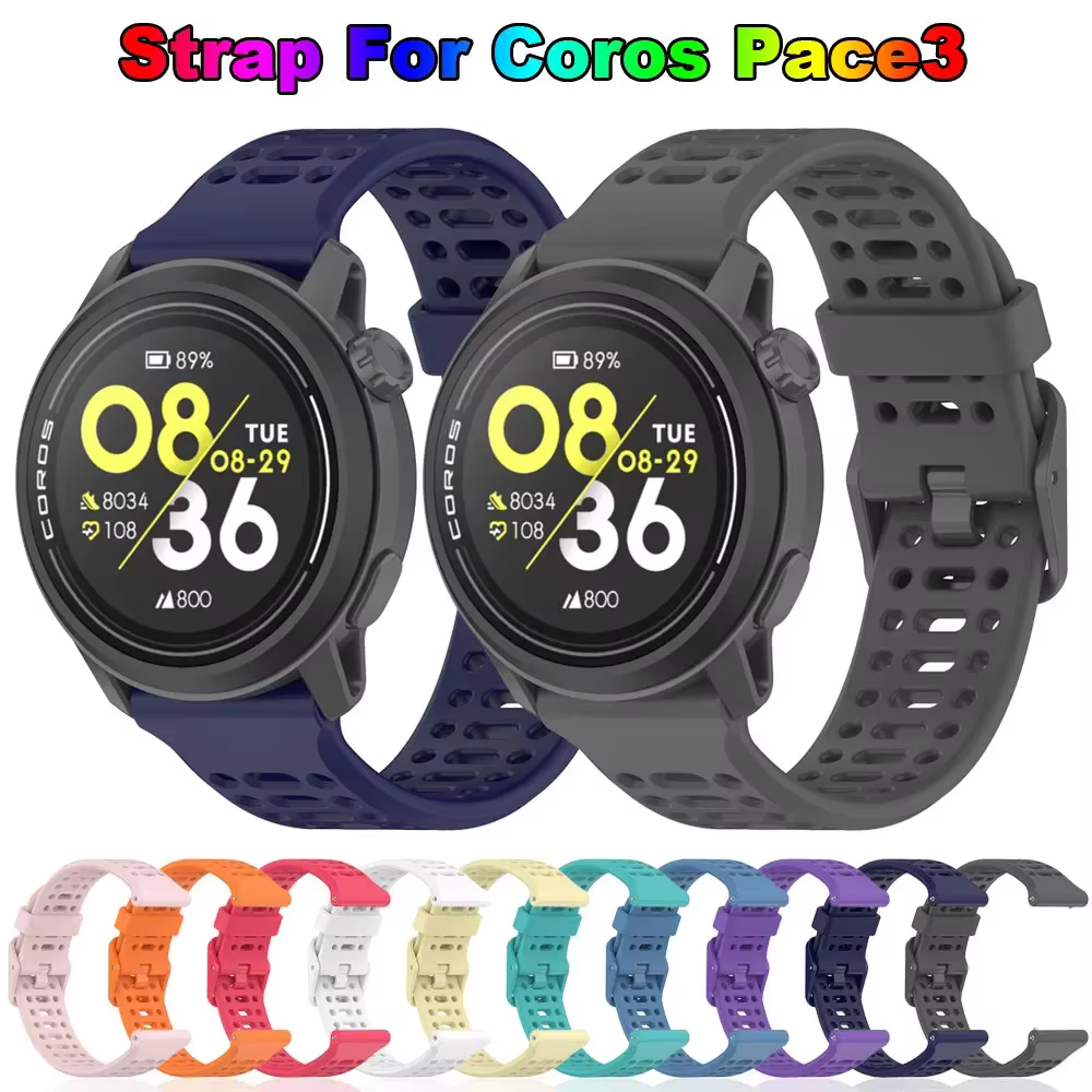 Bracelet de montre en Silicone d'origine