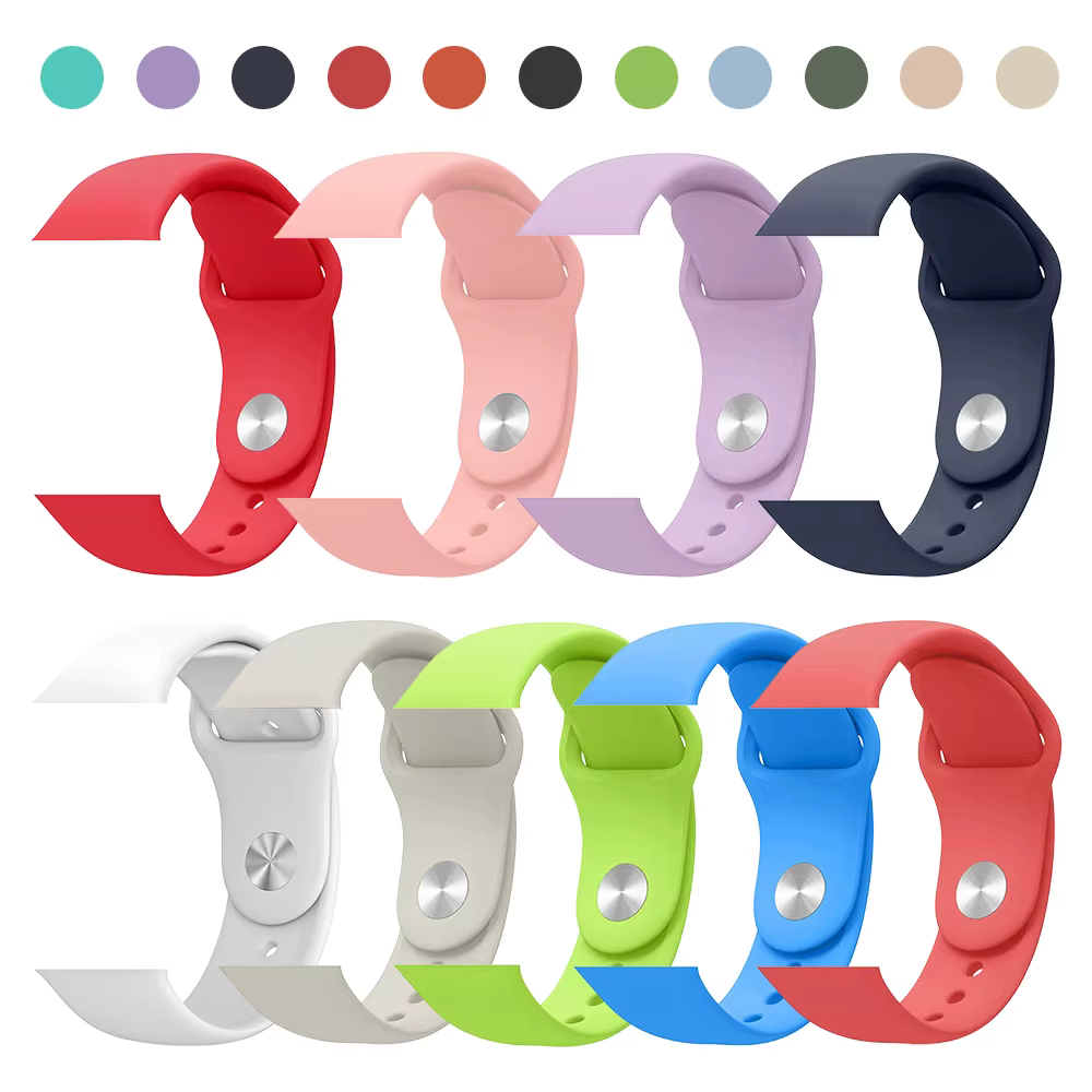 Bracelet en Silicone pour Apple Watch