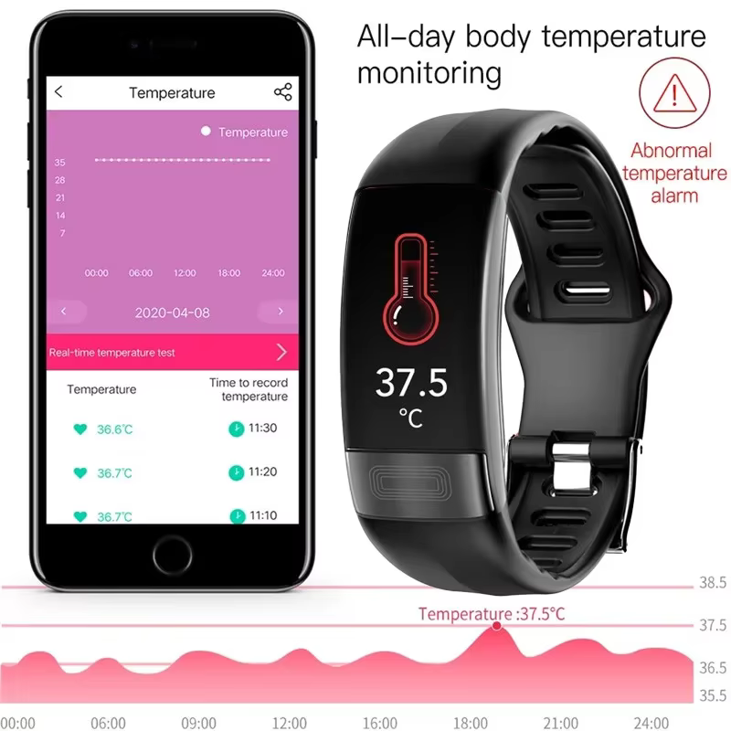 P11 Plus Bracelet intelligent Smartwatch Ekg