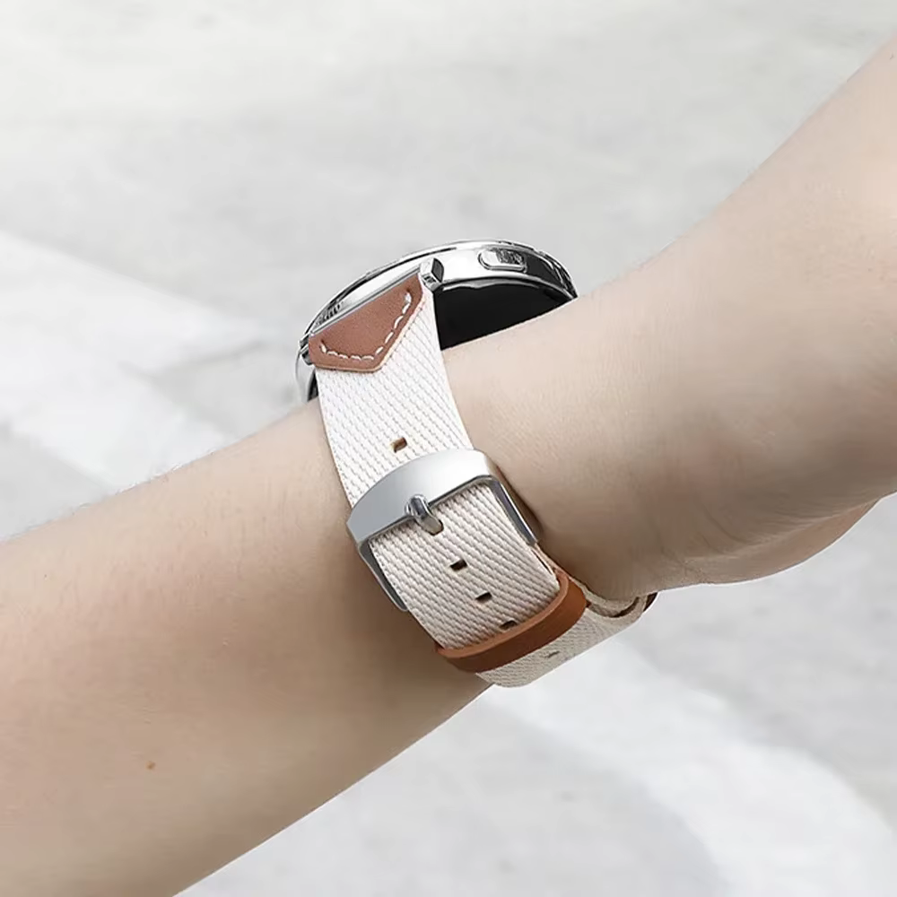 Bracelet en cuir pour femme pour Huawei Watch