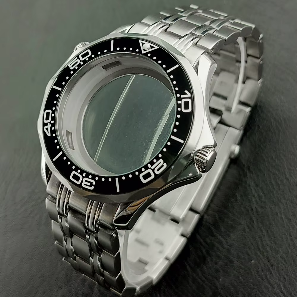 Boîtier de montre mécanique pour hommes