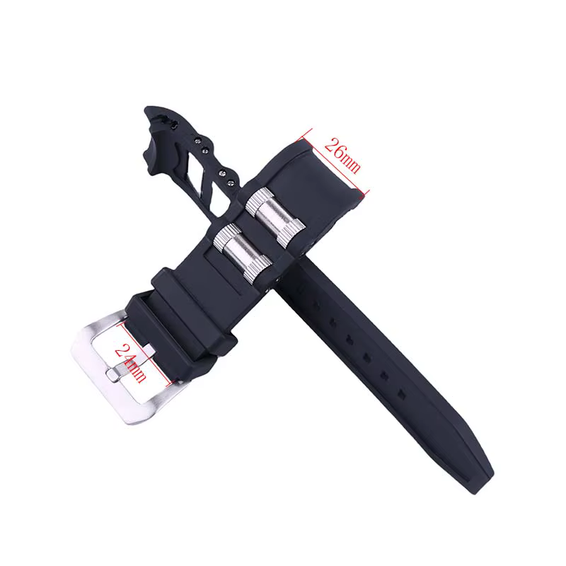 Accessoires de bracelet de montre pour hommes compatibles pour Invicta russe professionnel plongeur