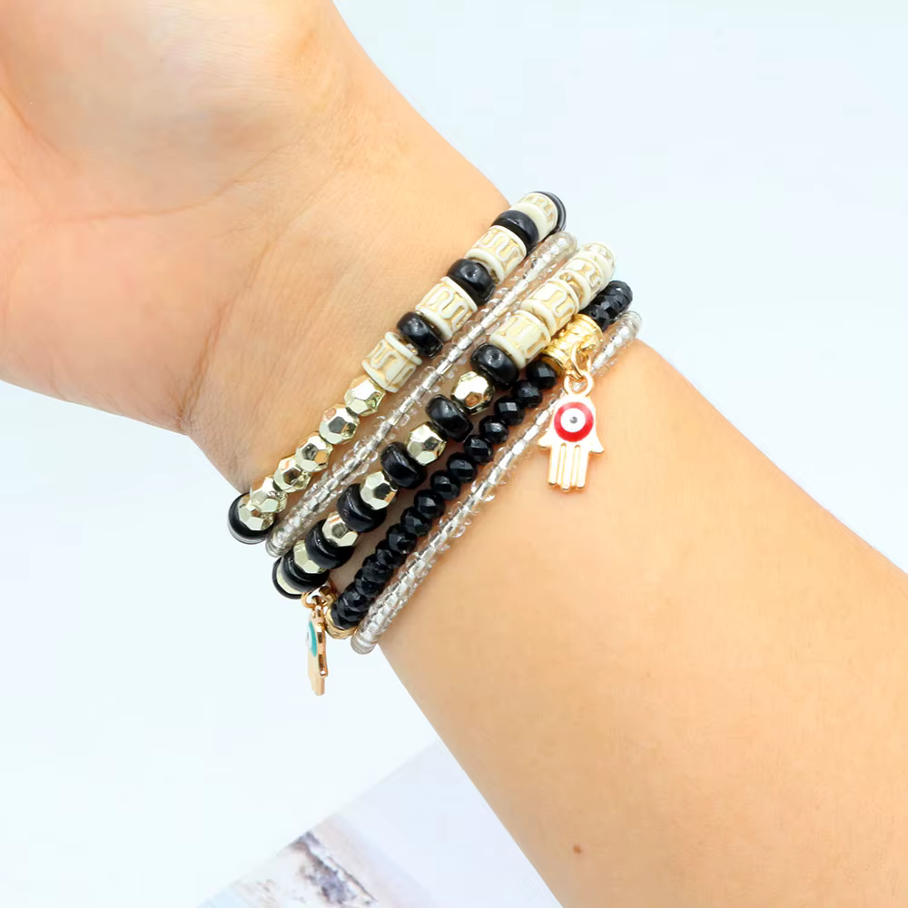 Bracelet Boho pour montre Galaxy 6 bandes/5 Pro