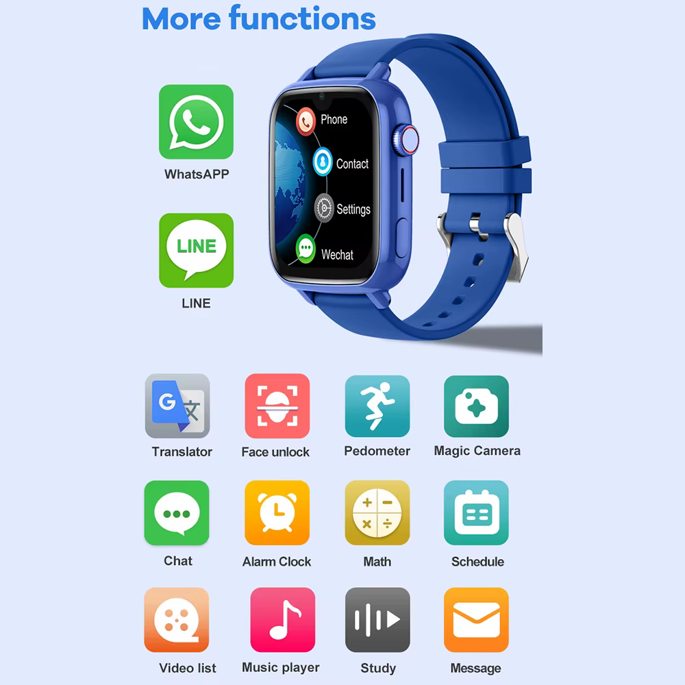 Montre connectée 4G pour enfants