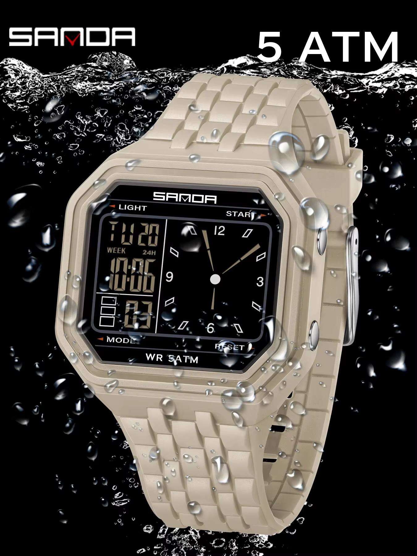Montre sport SANDA pour homme