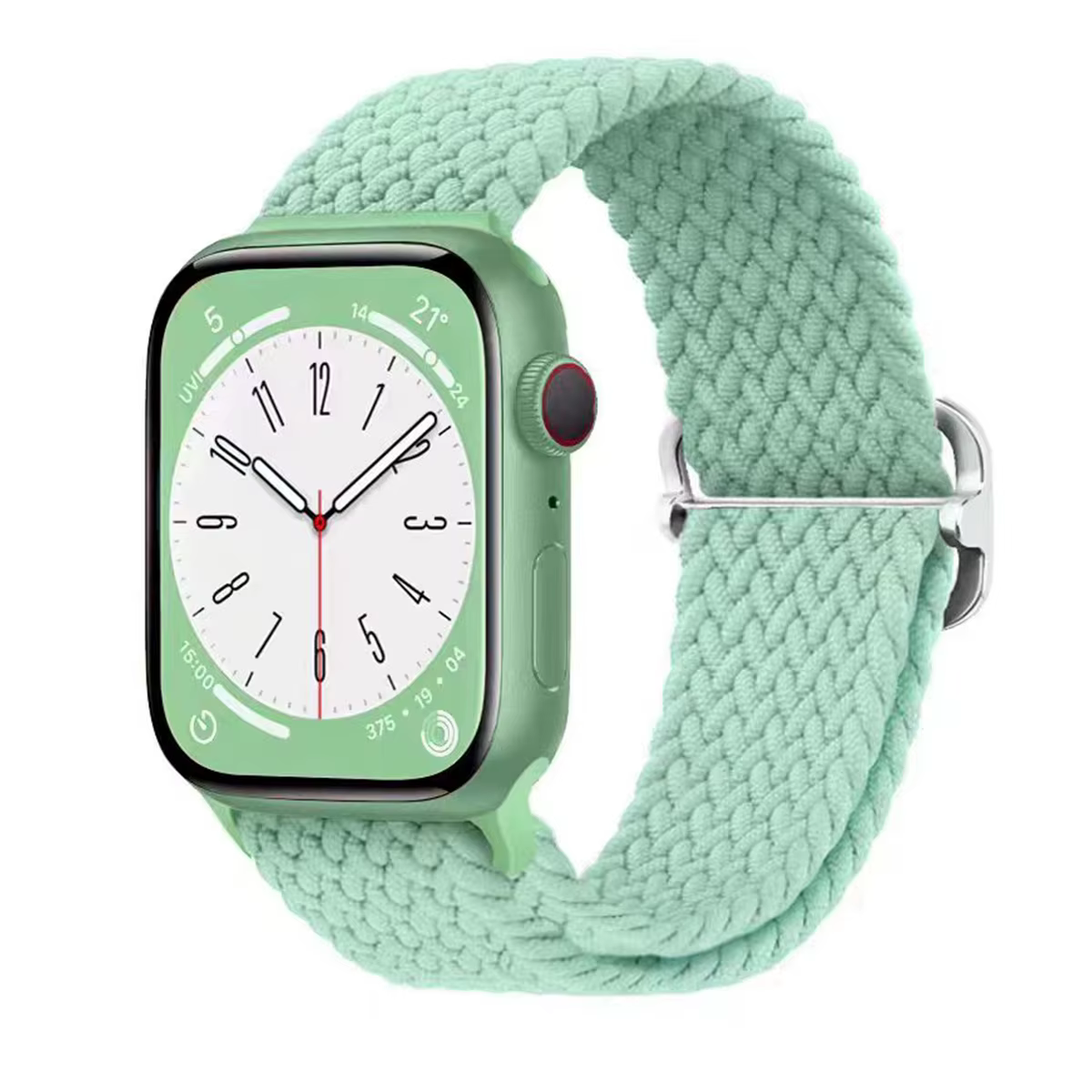 Bracelet en nylon tissé respirant et doux pour Apple IWatch Series 11 10 9 8 7 6 5 4 SE 40/41/42/44/45/46mm