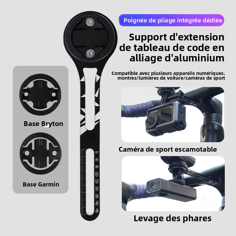Compteur de vitesse de cyclisme intégré