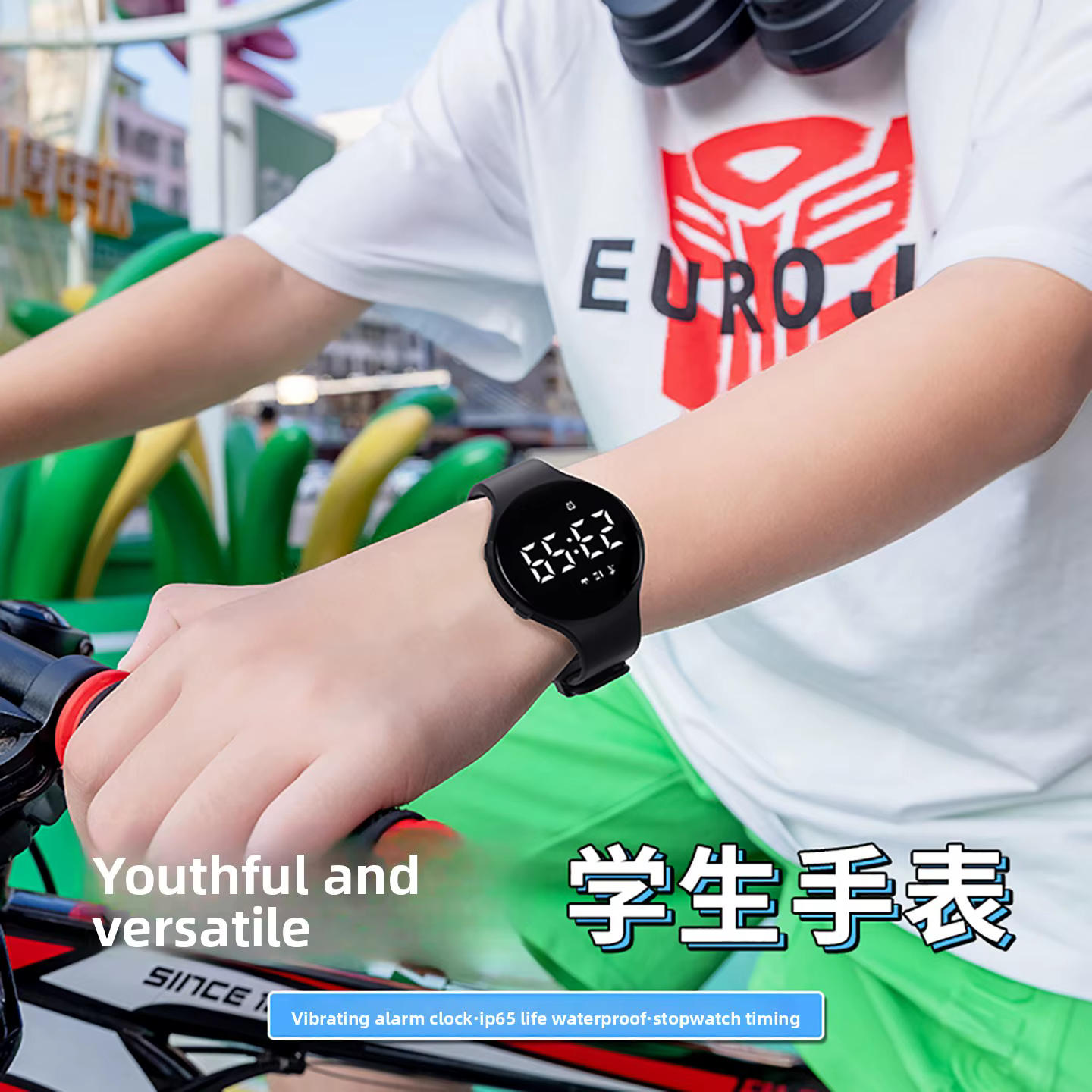 Montre connectée sportive étanche pour étudiants