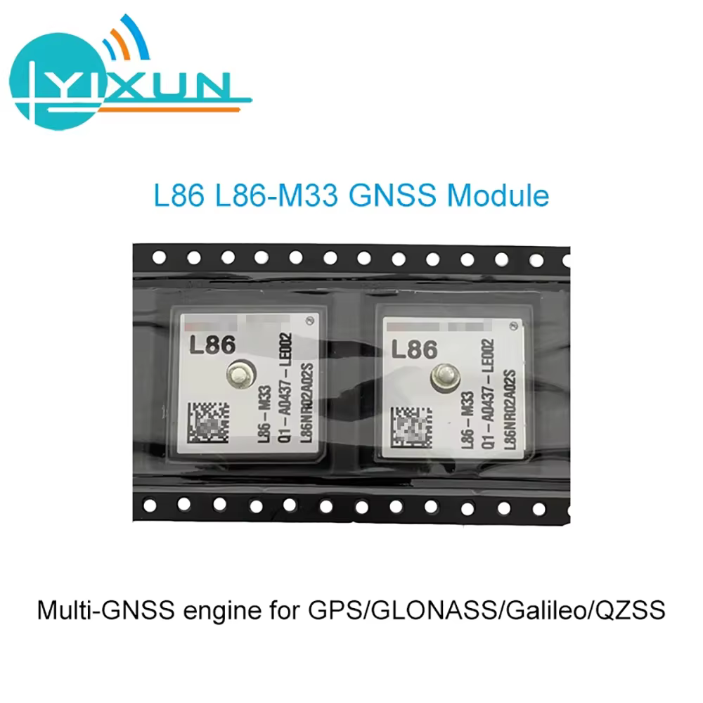 Nouveau module GNSS ultra-compact L86 L86-M33 GPS POT (Patch on Top) 18,4 mm*18,4 mm avec puce MT3333 prenant en charge GPS, GLONASS, Galileo, QZSS