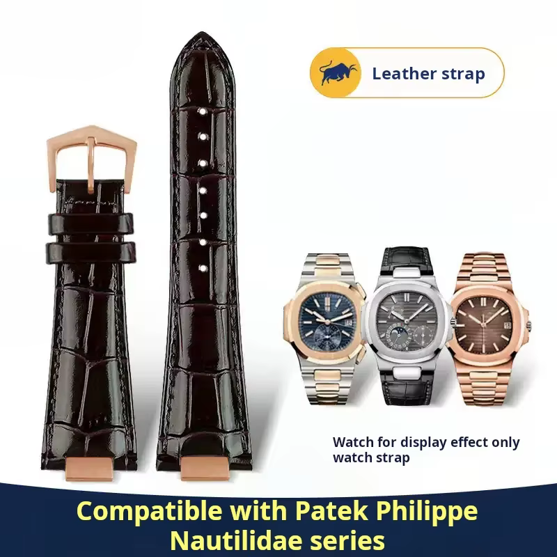 Pour Patek Philippe Nautilus 5711 5712g 5724 5726 Bracelet de montre 25X13mm