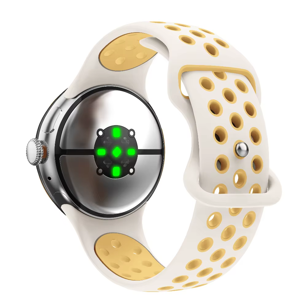Bracelet de sport en silicone durable et étanche pour Google Pixel Watch 4 3 41mm 45mm
