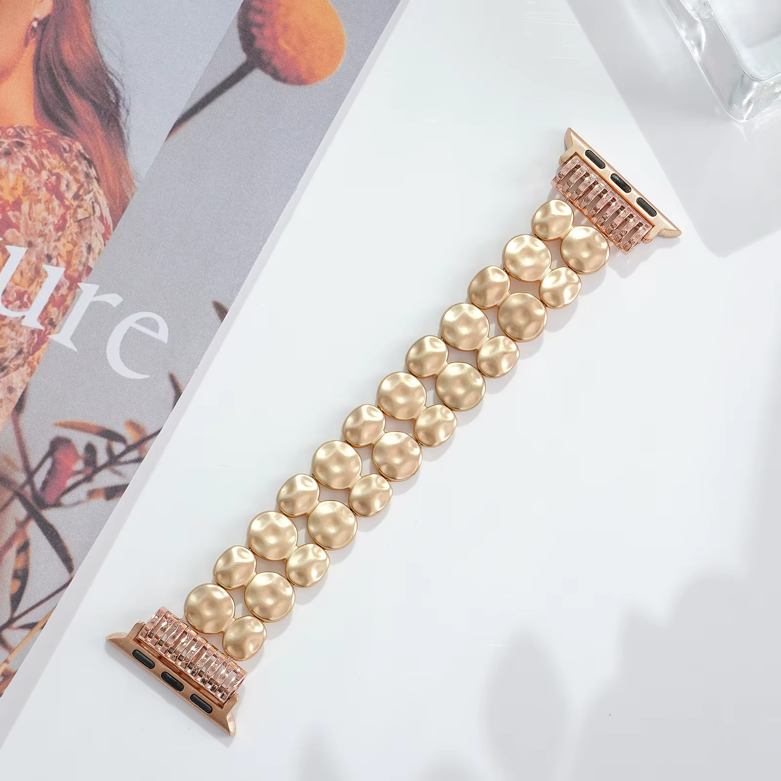 Bracelet de montre en alliage pour femmes