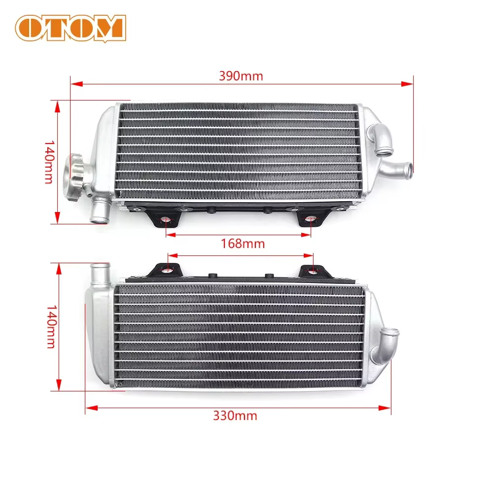 OTOM 2019-2023 radiateur de Moto en aluminium pour KTM 125/150/250/300 SX/XC/XC-W/EXC HUSQVARNA TC/TE/TX gaz MC/EC accessoires