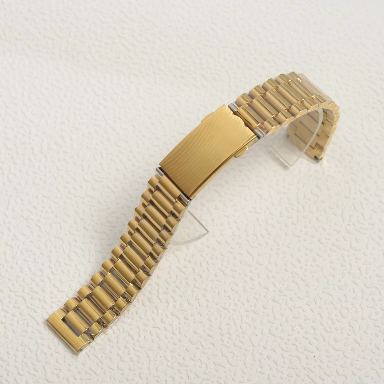 Bracelet de montre en acier inoxydable couleur argent massif 18 mm Diastar 01570 pour Rado