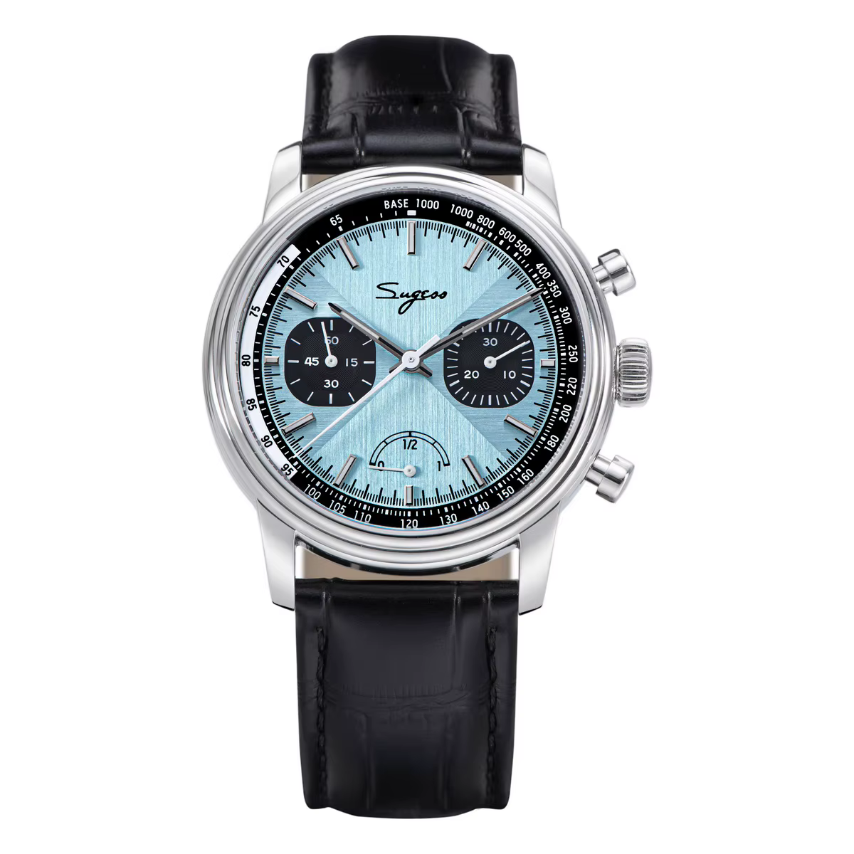 Sugess-Montre-bracelet pilote pour homme