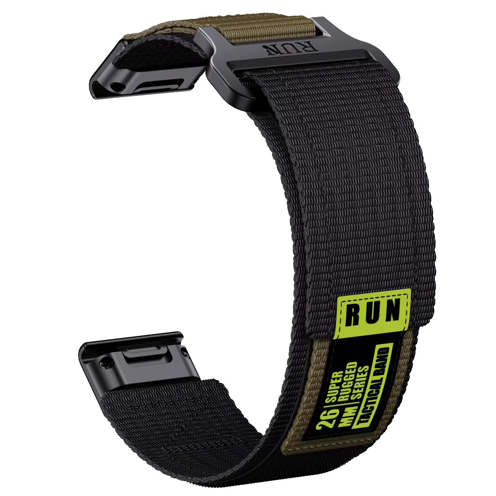 Runcool 22mm 26mm de large Garmin Fenix 7 7X Pro 6 6X 5 5X Plus bracelet QuickFit instinctif 2