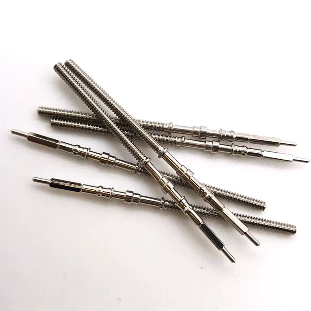 Kit de couronne de tige en acier pour montre