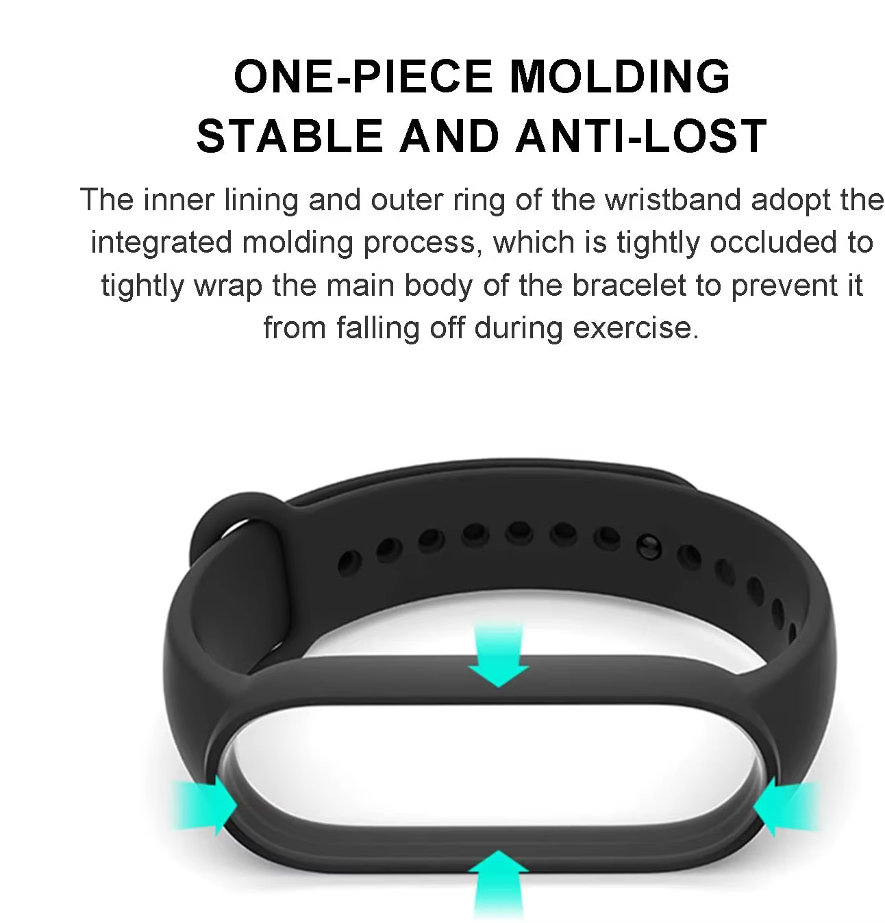 Nouveau Bracelet 46 couleurs pour Mi band 10/9/8