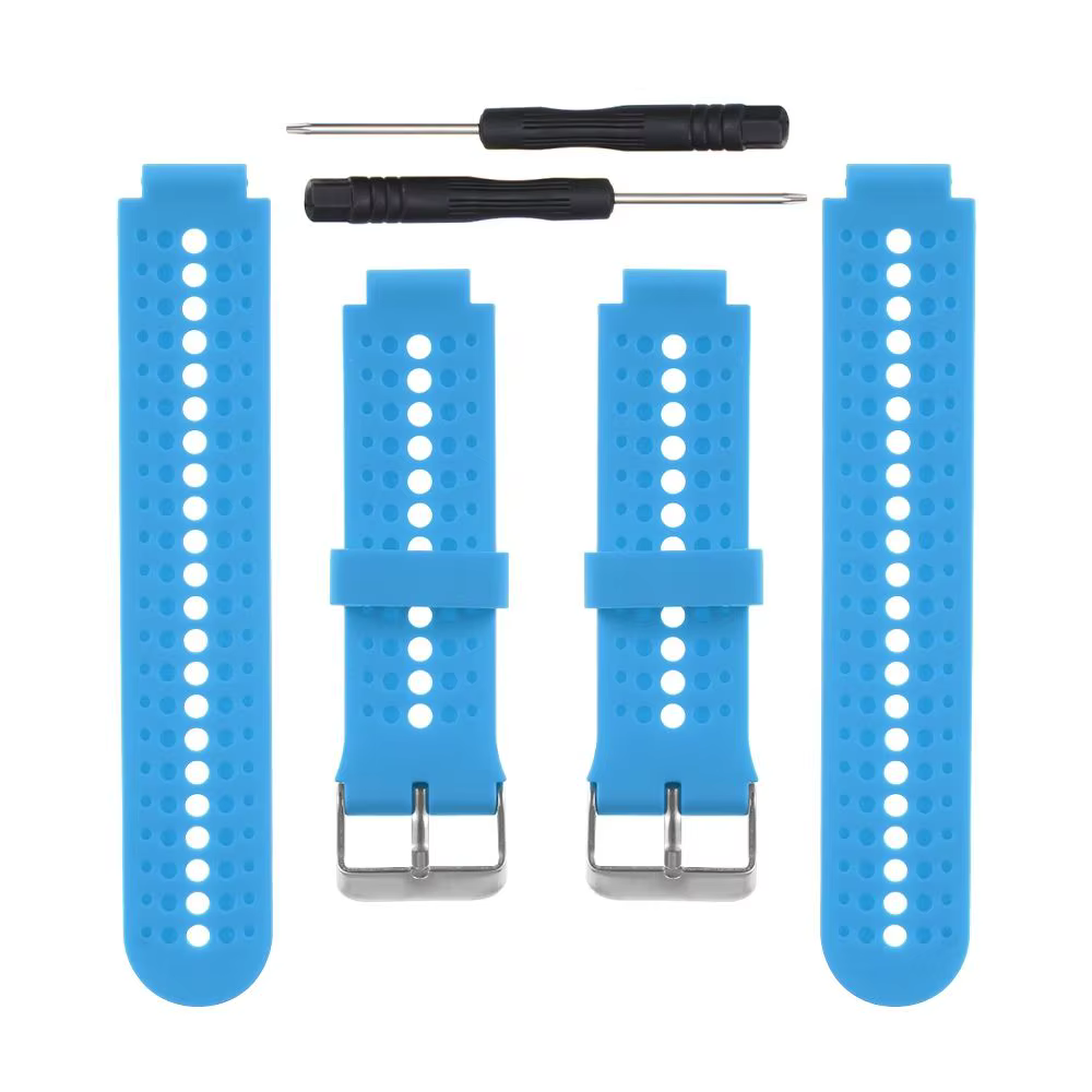 Nouvelle montre intelligente Sport bracelets Silicone Bracelet de montre Bracelet de remplacement pour Garmin Forerunner 220/230/235/620/630/735