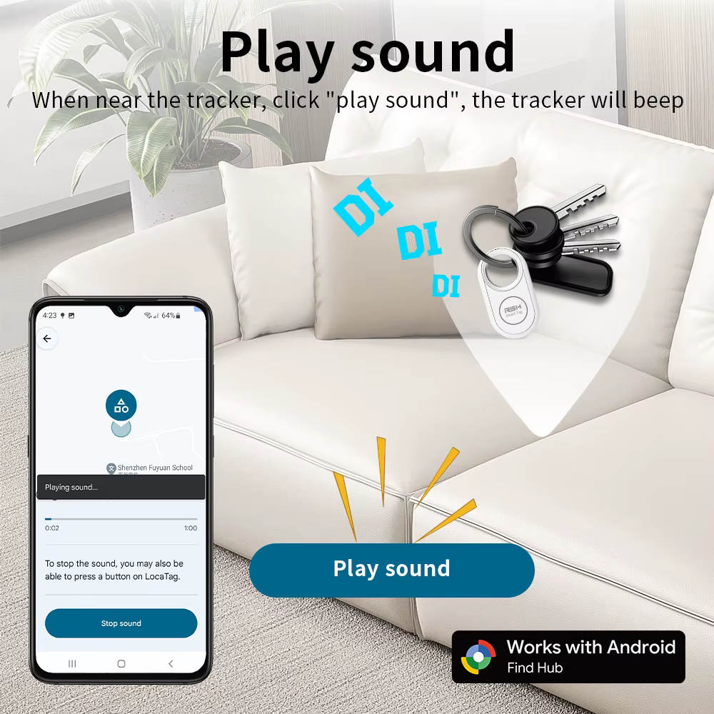 RSH – traceur GPS pour Samsung Global Finder